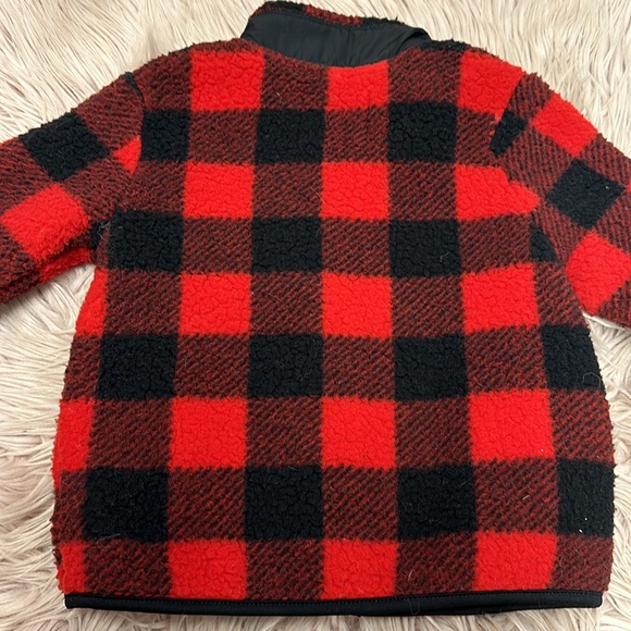 Plaid Zip Up - Picture 3 of 3